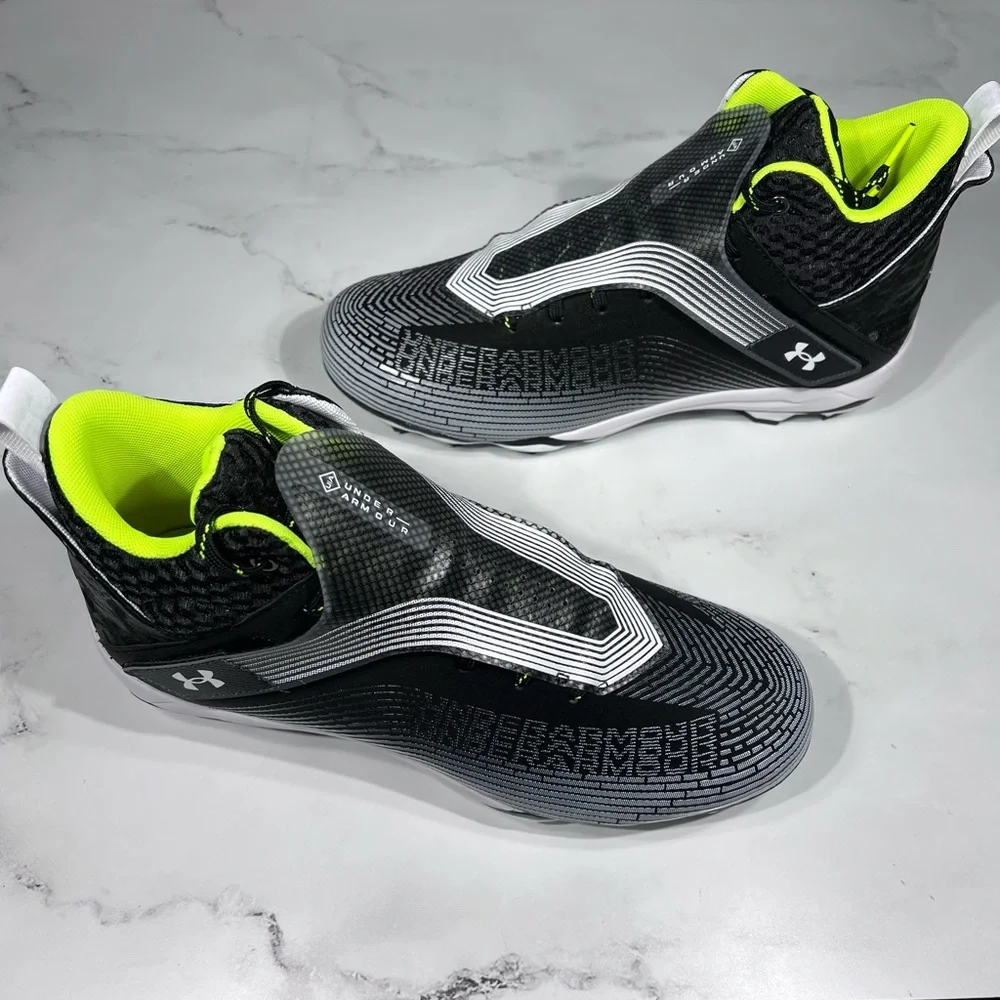 Under Armor UA Highlight Hammer MC Black Football Cleats